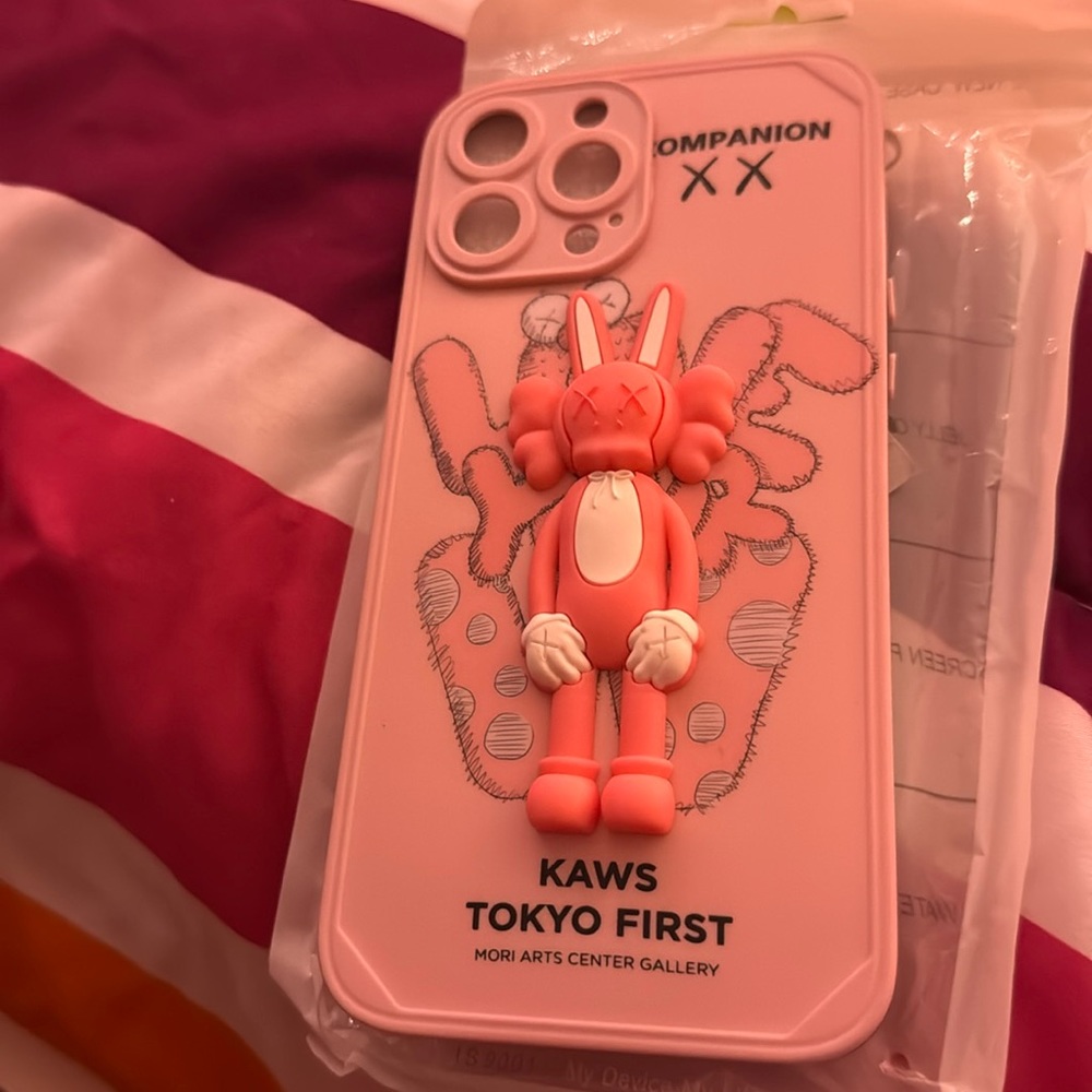 iPhone 13pro max KAWS case